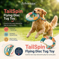 Zelvorique™ TailSpin Flying Disc Tug Toy
